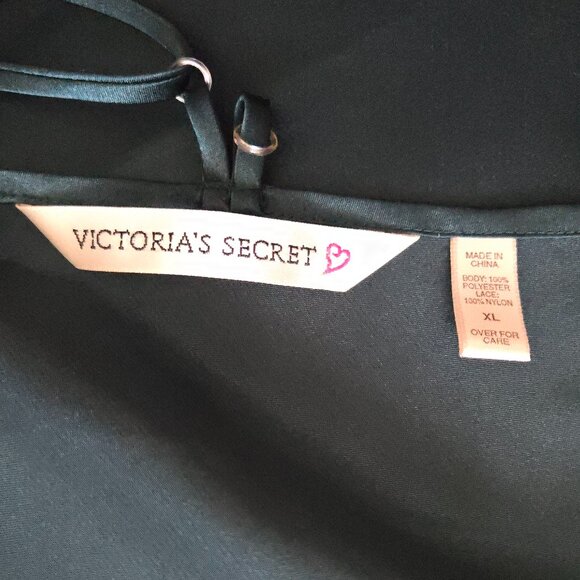 Victoria's Secret Dark Green Lace Slip Dress - Picture 9 of 12